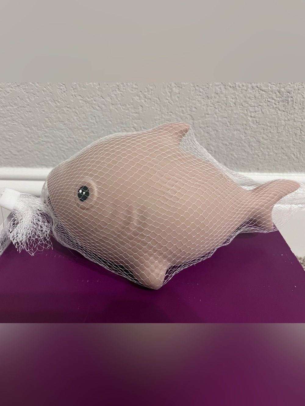 Jumbo Shark Squishy - tan 🦈🦈🦈